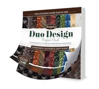 Hunkydory - Duo Design Paper Pads - Embossed Leathers & Soft Suede