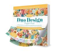 Hunkydory - Duo Design Paper Pads - Pretty Patchworks & Country Tiles - DDPP165