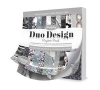 Hunkydory - Duo Design Paper Pads - Silver Splendour & Glorious Glitter - DDPP169 - RRP £11.99