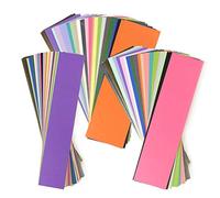 Hunkydory Essentials Assorted Punch Strips - 144 Pack 8" in 3 Widths - 1.5" 2.0" & 2.5" Card Strips