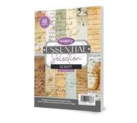Hunkydory - Hunkydory Essential Selection Paper Pad - Script - ESPP107