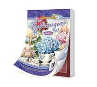 Hunkydory - Little Books -150gsm A6 Cardstock (Hydrangeas)