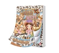 Hunkydory - Little Books -150gsm A6 Cardstock (Wild West)