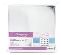 Hunkydory Mirri Super-Reflective 6"X6" Cardstock Mats 144/Pk-Silver