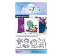 Hunkydory Moonstone - Back to School - Craft Cutting Die Set - 10 Metal Dies - MSTONE1135