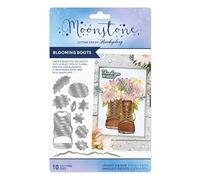 Hunkydory Moonstone - Blooming Boots - Craft Die Cutting Set - MSTONE1098