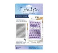 Hunkydory Moonstone - Butterfly Trellis Panel Die - MSTONE720