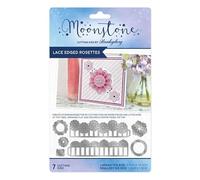 Hunkydory - Moonstone Dies - Lace Edged Rosettes - MSTONE1142 - £14.99