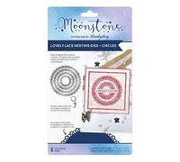 Hunkydory - Moonstone Dies - Lovely Lace Nesting Dies - Circles - MSTONE722