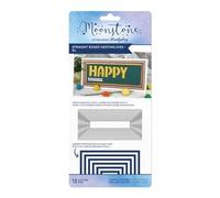 Hunkydory - Moonstone Dies - Straight Edged Nesting Dies - DL - MSTONE1085 - £17.99