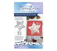 Hunkydory - Moonstone Dies - Twinkling Stars Nesting Frames - MSTONE737