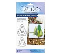 Hunkydory Moonstone - Evergreen Trees Nesting Die Set - 5 Dies - MSTONE1150