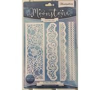 Hunkydory Moonstone - Floral Borders Die Set - from The Butterfly Wishes Range