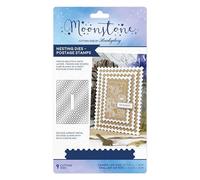 Hunkydory Moonstone - Postage Stamps - Nesting Die Set - MSTONE1105