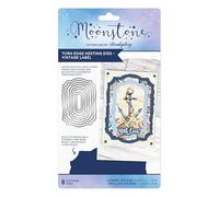 Hunkydory - Moonstone - Torn Edge Vintage Label Nesting Die Set - MSTONE626