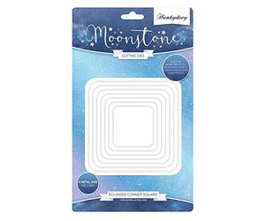 Hunkydory - Perfect Planet - Moonstone Nesting Dies - Rounded Corner Square