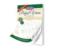 Hunkydory - Perfect Verses Foiled Paper Pad - Christmas - 192 Verses - VERSE112-140gsm Paper for Card Making