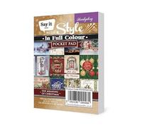 Hunkydory - Say it with Style A7 150gsm Pocket Pad (Meaning of Christmas)