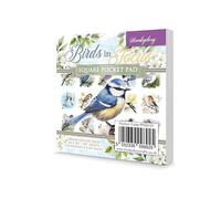 Hunkydory - Square Pocket Pad (Birds in Focus)
