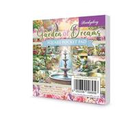 Hunkydory - Square Pocket Pad (Garden of Dreams)