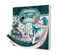 Hunkydory - Teal Treasures - The Square Little Book