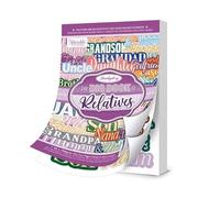 Hunkydory - The Big Book of Relatives - 630 Sentiments / 40 Sheets - EBK169