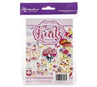 Hunkydory The Little Book Of A6 Paper Pad 144/Pkg-Sweet Treats, 24 Designs/6 Each