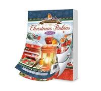 Hunkydory - The Little Book of Christmas Robins- LBK373- RRP £9.99