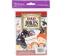 Hunkydory The Little Book of Dad Jokes 144 Sheets Din A6 Paper Crafting Cards