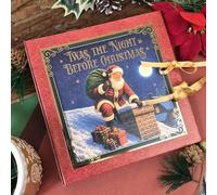Hunkydory - TWAS the Night Before Christmas Storybook Kit - Makes 1 Interactive Christmas Storybook - NBC109