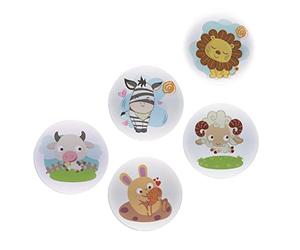 HUNM Potty Training Seat Magic Sticker,Cute Animal Potty Training Toilet Color Changing Sticker | 5 Pack Toilet targets for potty training boys | Use with or Without Potty chart or potty watch