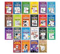 Diary of a Wimpy Kid 1-22 Boxed Set for Kids,22 Books Complete Collection Series, Paperback Edition for Children