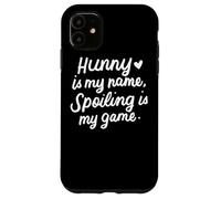 Hunny Is My Name Funny Gifts for Grandma Grandmother Case for iPhone 11