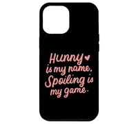 Hunny Is My Name Funny Gifts for Grandma Grandmother Case for iPhone 12 Pro Max