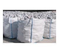 HunnyGoods Ltd 1 Tonne Bulk Bags | Trade Grade FIBC Builders Dumpy Bags 1000kg | Commercial Garden & Construction Waste | 85x85x85cm White (75)