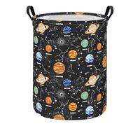 HUNRUNG Large Solar System Planet Laundry Hamper,Waterproof Portable