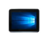 HUNSN 10.1 Inch Industrial IP65 Front Panel PC, Multi Touch Capacitive Touch Screen, I3 10110U, Windows 11 or Linux Ubuntu, PX01, TPM2.0, 9-36V 2Pin Phoenix, 2 x COM, HDMI, 2 x LAN, 16G RAM, 128G SSD
