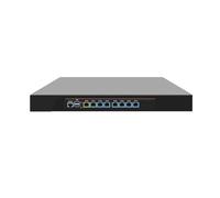HUNSN 10GbE Firewall Hardware, VPN, 1U Rackmount, Mikrotik, OPNsense, Network Appliance, 2950M, RJ68, 8 x I226-V 2.5GbE LAN, 2 x SFP+ 82599ES, 16G RAM, 512G SSD