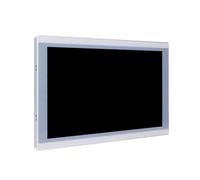 HUNSN 15.6" TFT LED Industrial Panel PC, High Temperature 5 Wire Resistive Touch Screen, I7 1255U, Windows 11 / Linux Ubuntu, PW26, VGA, HDMI, 2 x LAN, 2 x COM, 8G RAM, 128G SSD