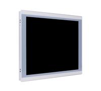 HUNSN 15" TFT LED Industrial Panel PC, High Temperature 5 Wire Resistive Touch Screen, I5 1235U, Windows 11 or Linux Ubuntu, PW25, VGA, HDMI, 2 x LAN, 2 x COM, 64G RAM, 1TB SSD