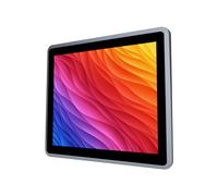 HUNSN 17 Inch Industrial IP65 Front Panel PC, Multi Touch Resistance Touch Screen, J6412, Windows 11 or Linux Ubuntu, PX04, TPM2.0, 9-36V 2Pin Phoenix, 2 x COM, HDMI, 2 x LAN, 8G RAM, 128G SSD