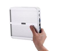 HUNSN 4K Fanless Mini PC, Desktop Computer, Server, HTPC, Kodi Box, Windows 11 or Linux Ubuntu, Intel Core I5 1135G7, BM01 WiFi, BT, VGA, HDMI, 4 x USB3.0, 2 x USB2.0, LAN, 16G RAM, 512G SSD, 1TB HDD