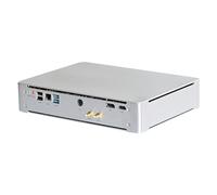 HUNSN 8K Mini PC, Small Server, Gaming Computer, Intel XEON D-1581, Windows 11 or Linux Ubuntu, BM28, AMD Radeon RX 6400 4G Graphic, Wi-Fi 6, BT 5.2, DP1.4a, HDMI2.1, 64G RAM, 2TB NVME SSD