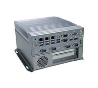 HUNSN Fanless Industrial PC, Mini Computer, IPC, I7 6700T, IX04, VGA, DP, HDMI, 6 x COM, 3 x LAN, PCIE X16 Slot, PCI Slot, DC Phoenix, 9 to 36V, Barebone, NO RAM, NO Storage, NO System
