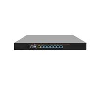 HUNSN Firewall, VPN, 1U Rackmount Device, Mikrotik, OPNsense, Network Appliance, Router PC, I7 4610M, RJ68, AES-NI, 8 x I226-V 2.5GbE LAN, COM, VGA, 8G RAM, 512G SSD