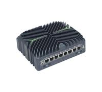 HUNSN Micro Firewall Appliance with vPro, Mini PC, Mikrotik, OPNsense, VPN, Router PC, Ultra 5 125U, RX21, 8 x 2.5GbE LAN, LAN 1 I226-LM, AI Boost NPU, 48G RAM, 256G SSD