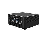 HUNSN Mini PC, HTPC, Small Server, Desktop Computer, Windows 11 Pro or Linux Ubuntu, Intel I7 1165G7, BJ01, WiFi 6, Type-C, CIR IR Infrared Receiver, 2 x LAN, HDMI, Mini DP, 64G RAM 256G SSD