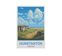 Hunstanton Norfolk,Jigsaw Puzzles 1000 Pieces for Adults, Classic Puzzle Kids Puzzle Challenging And Difficult Puzzles for Adults And Teens(50x70cm)-GK72