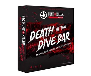 Hunt A Killer Death at The Dive Bar, Immersive Murder Mystery Game -Take on the Unsolved Case as an Independent Challenge, for Date or with Family & Friends as Detectives for Night, Age 14+