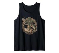 Hunt Fish Faith Christian Outdoorsman Design Tank Top